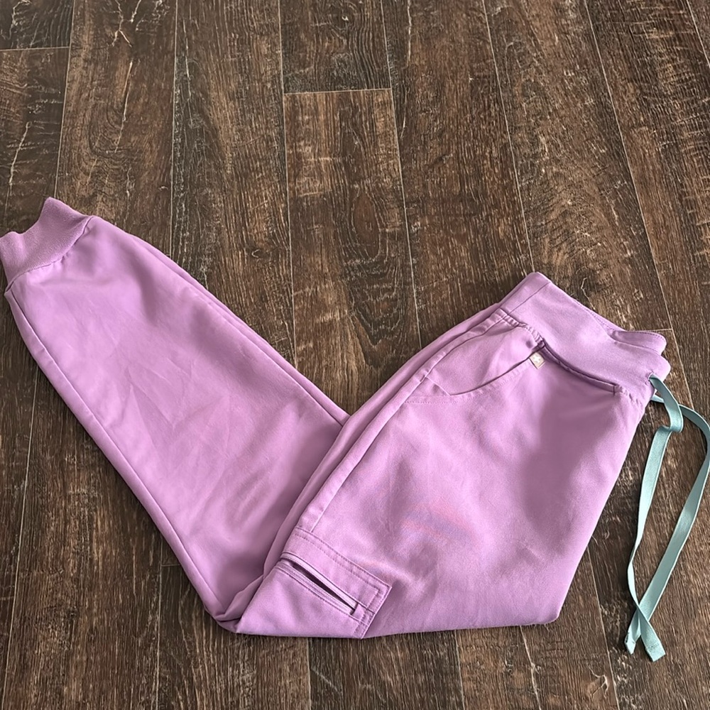 Figs high waisted petite joggers